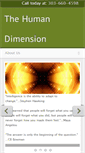 Mobile Screenshot of humandimension.org
